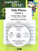 Solo Pieces Vol. 4 by Mortimer John Glenesk for Violin and Piano (Violin and Piano (+ Play Back / Play Along CD optional))