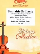 Fantaisie Brillante op. 11 by Ernst Heinrich Wilhelm - Valta Jan - for Violin and String Orchestra (Violin and String Orchestra)