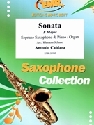 Sonata F Major by Caldara Antonio - Klemens Schnorr - for Soprano Saxophone and Piano (Soprano Saxophone and Piano)
