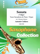 Sonata F Major by Caldara Antonio - Klemens Schnorr - for Tenor Saxophone and Organ (Tenor Saxophone and Organ)