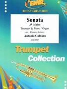 Sonata Eb Major by Caldara Antonio - Klemens Schnorr - for Trumpet and Piano (Trumpet and Piano)