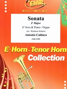 Sonata F Major by Caldara Antonio - Klemens Schnorr - for Eb Horn and Organ (Eb Horn and Organ)