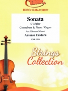 Sonata G Major by Caldara Antonio - Klemens Schnorr - for Contrabass and Organ (Contrabass and Organ)