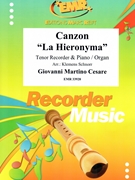 Canzon by Cesare Giovanni Martino - Klemens Schnorr - for Tenor Recorder and Piano (Tenor Recorder and Piano)