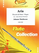 Aria by Mattheson Johann - Mortimer John Glenesk - for Flute and Organ (Flute and Organ)