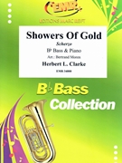 Showers Of Gold by Clarke Herbert L - Moren Bertrand - for Bb Bass and Piano (Bb Bass and Piano)