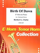 Birth Of Dawn by Clarke Herbert L - Moren Bertrand - for Eb Horn and Piano (Eb Horn and Piano)