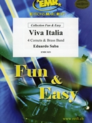 Viva Italia by Suba Eduardo for Brass Band (Brass Band (Cornet Quartet))