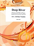 Deep River by Naulais Jerome for Chorus (Chorus (SATB) and Piano (Timpani and Percussions optional) (includes 20 parts of Chorus))