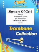 Showers Of Gold by Clarke Herbert L - Moren Bertrand - for Trombone and Piano (Trombone and Piano)