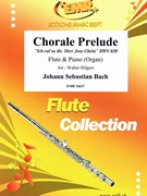 Chorale Prelude by Bach Johann Sebastian - Walter Hilgers - for Flute and Piano (Flute and Piano)