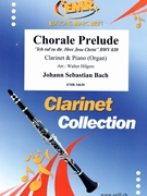 Chorale Prelude by Bach Johann Sebastian - Walter Hilgers - for Clarinet and Piano (Clarinet and Piano)