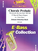 Chorale Prelude by Bach Johann Sebastian - Walter Hilgers - for Eb Bass and Piano (Eb Bass and Piano)