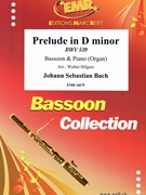 Prelude in D minor by Bach Johann Sebastian - Walter Hilgers - for Bassoon and Organ (Bassoon and Organ)
