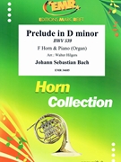Prelude in D minor by Bach Johann Sebastian - Walter Hilgers - for Horn and Organ (Horn and Organ)