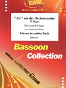 Air by Bach Johann Sebastian - Klemens Schnorr - for Bassoon and Organ (Bassoon and Organ)