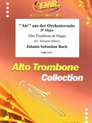 Air by Bach Johann Sebastian - Klemens Schnorr - for Alto Trombone and Organ (Alto Trombone and Organ)