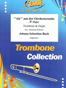Air by Bach Johann Sebastian - Klemens Schnorr - for Trombone and Organ (Trombone and Organ)