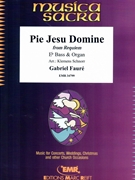 Pie Jesu Domine by Faure Gabriel - Klemens Schnorr - for Eb Bass and Organ (Eb Bass and Organ)