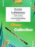 Overture from The Water Music / La Rejouissance from Music For The Royal Fireworks by Handel George Frideric - Mortimer John Glenesk - for 2 Oboes and Piano (2 Oboes and Piano)