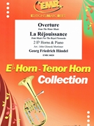 Overture from The Water Music / La Rejouissance from Music For The Royal Fireworks by Handel George Frideric - Mortimer John Glenesk - for 2 Eb Horns and Piano (2 Eb Horns and Piano)