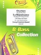 Overture from The Water Music / La Rejouissance from Music For The Royal Fireworks by Handel George Frideric - Mortimer John Glenesk - for 2 Bb Bass and Piano (2 Bb Bass and Piano)