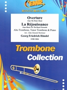 Overture from The Water Music / La Rejouissance from Music For The Royal Fireworks by Handel George Frideric - Mortimer John Glenesk - for Alto Trombone Tenor Trombone and Piano (Alto Trombone Tenor Trombone and Piano)