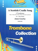 A Scottish Cradle Song by Gourlay James - Jirka Kadlec - for 4 Trombones and Rhythm Section (4 Trombones and Rhythm Section (Piano / Guitar Bass Guitar Drums Percussion (optional)))