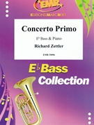 Concerto Primo by Zettler Richard for Eb Bass and Piano (Eb Bass and Piano)