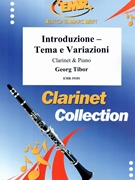 Introduzione - Tema e Variazioni by Tibor Georg for Clarinet and Piano (Clarinet and Piano)