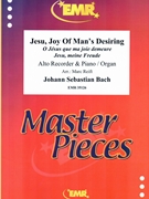 Jesu Joy Of Man's Desiring by Bach Johann Sebastian - Marc Reift - for Alto Recorder and Piano (Alto Recorder and Piano)