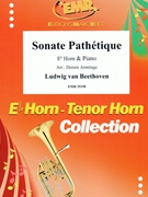 Sonate Pathetique by Beethoven Ludwig van - Armitage Dennis - for Eb Horn and Piano (Eb Horn and Piano)