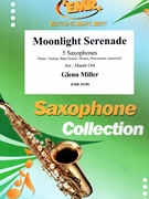 Moonlight Serenade by Miller Glenn - Marek Ottl - for 5 Saxophones (5 Saxophones (S(A)A(T)A(T)TB) (Piano / Guitar Bass Guitar Drums Percussion (optional)))