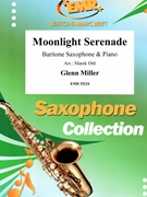 Moonlight Serenade by Miller Glenn - Marek Ottl - for Baritone Saxophone and Piano (Baritone Saxophone and Piano)