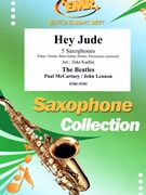 Hey Jude by - Lennon John and Mccartney Paul Jirka Kadlec - Beatles for 5 Saxophones (5 Saxophones (S(A)A(T)A(T)TB) (Piano / Guitar Bass Guitar Drums Percussion (optional)))