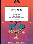 Hey Jude by - Lennon John and Mccartney Paul Jirka Kadlec - Beatles for 4 Clarinets (4 Clarinets (Piano Guitar Bass Drums optional) (Piano / Guitar Bass Guitar Drums Percussion (optional)))