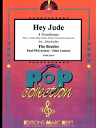 Hey Jude by - Lennon John and Mccartney Paul Jirka Kadlec - Beatles for 4 Trombones and Piano (4 Trombones and Piano (Piano / Guitar Bass Guitar Drums Percussion (optional)))