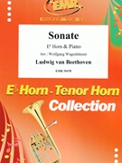 Sonate by Beethoven Ludwig van - Wolfgang Wagenhauser - for Eb Horn and Piano (Eb Horn and Piano)