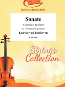 Sonate by Beethoven Ludwig van - Wolfgang Wagenhauser - for Contrabass and Piano (Contrabass and Piano)