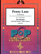 Penny Lane by - Lennon John and Mccartney Paul Jirka Kadlec - Beatles for 4 Clarinets and Rhythm Section (4 Clarinets and Rhythm Section (Piano Bass Drums) (Piano / Guitar Bass Guitar Drums Percussion (optional)))