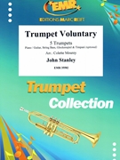 Trumpet Voluntary by Stanley John - Mourey Colette - for 5 Trumpets and Piano (5 Trumpets and Piano (Piano / Guitar String Bass Glockenspiel Timpani (optional)))