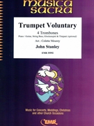 Trumpet Voluntary by Stanley John - Mourey Colette - for 4 Trombones (4 Trombones (Piano / Guitar String Bass Glockenspiel Timpani (optional)))