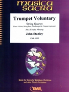 Trumpet Voluntary by Stanley John - Mourey Colette - for String Quartet (String Quartet (Piano / Guitar String Bass Glockenspiel Timpani (optional)))