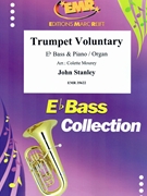 Trumpet Voluntary by Stanley John - Mourey Colette - for Eb Bass and Piano (Eb Bass and Piano)