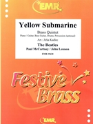 Yellow Submarine by - Lennon John and Mccartney Paul Jirka Kadlec - Beatles for 2 Trumpets Horn Trombone Tuba and Drums (2 Trumpets Horn Trombone Tuba and Drums (Piano / Guitar Bass Guitar Drums Percussion (optional)))