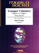 Trumpet Voluntary by Stanley John - Mourey Colette - for String Quartet (String Quartet (Piano / Guitar String Bass Glockenspiel Timpani (optional)))