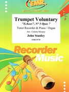 Trumpet Voluntary by Stanley John - Mourey Colette - for Tenor Recorder and Organ (Tenor Recorder and Organ)