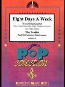 Eight Days A Week by - Lennon John and Mccartney Paul Jirka Kadlec - Beatles for Woodwind Quartet and Rhythm Section (Woodwind Quartet and Rhythm Section (Piano Bass Drums) (Piano / Guitar Bass Guitar Drums Percussion (optional)))