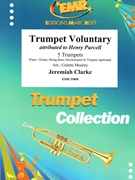 Trumpet Voluntary by Clarke Jeremiah - Mourey Colette - for 5 Trumpets (5 Trumpets (Piano / Guitar String Bass Glockenspiel Timpani (optional)))