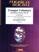 Trumpet Voluntary by Clarke Jeremiah - Mourey Colette - for 4 Clarinets (4 Clarinets (Piano / Guitar String Bass Glockenspiel Timpani (optional)))